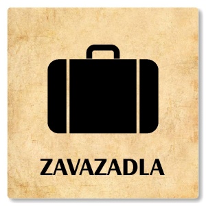 Zavazadla, 100x100mm, pergamen, Nevada